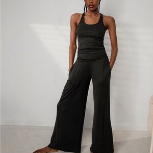 Lunya soft modal fold over pants